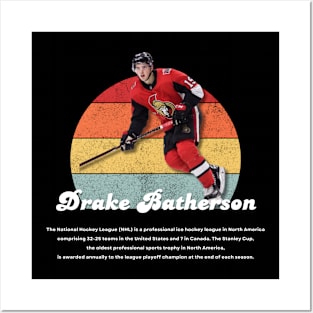 Drake Batherson Vintage Vol 01 Posters and Art